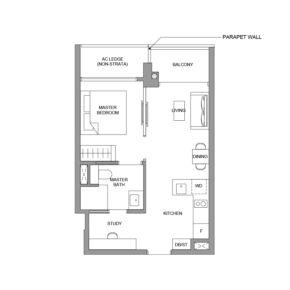 1bedroom-type-as1